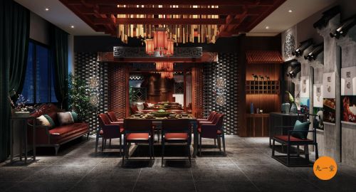 主題餐廳設(shè)計中的洗手間